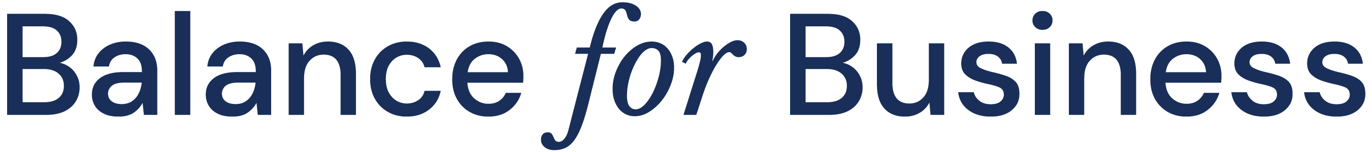 Balance for Business